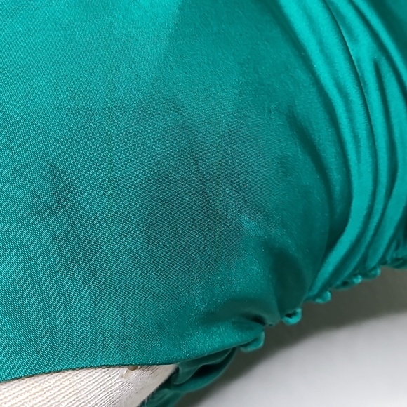 Express Top Size Small Emerald Green Bodycon Sleeveless Festive Dressy Holidays - Picture 5 of 8